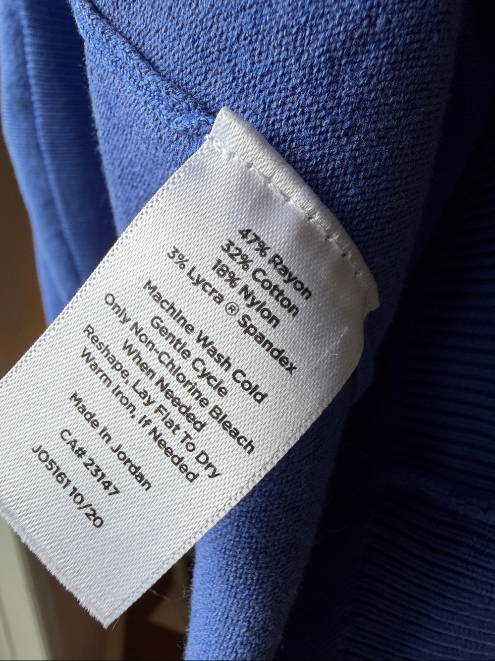 Talbots Bright Royal Blue Button-Front Cardigan - Picture 5 of 5